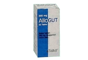 ALLOGUT 300 MG 50 TABLET